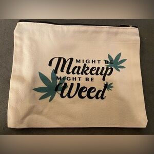 Make Up Bag Canvas NWT